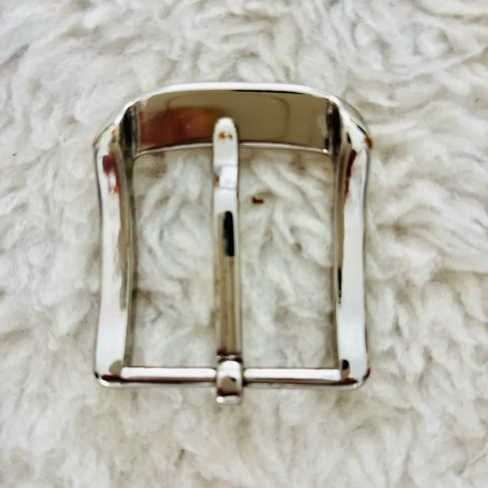Ariat Polished Silver Belt Buckle Size 2” x 2”